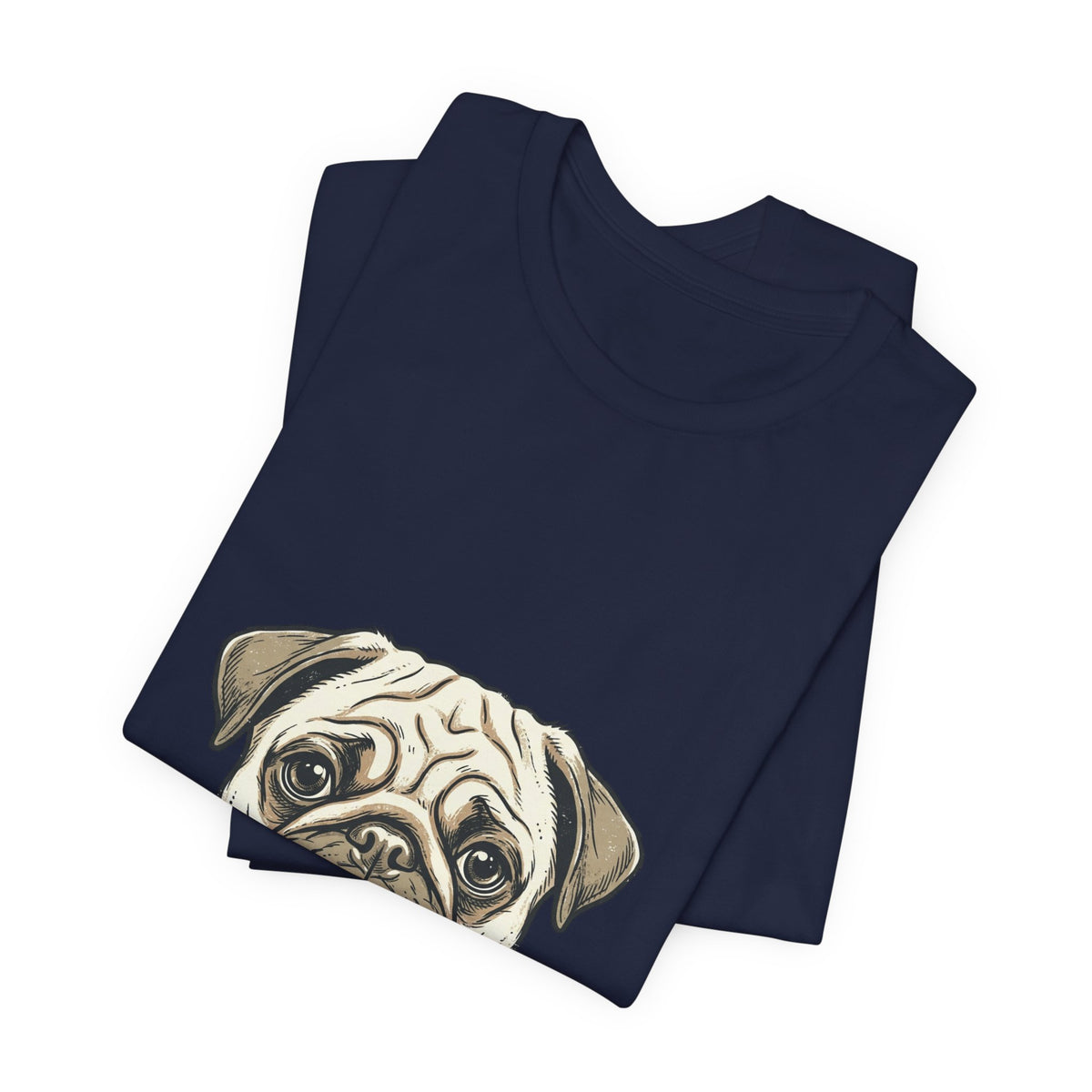 Pug Love Tee — Cute Pug Face Graphic T-Shirt