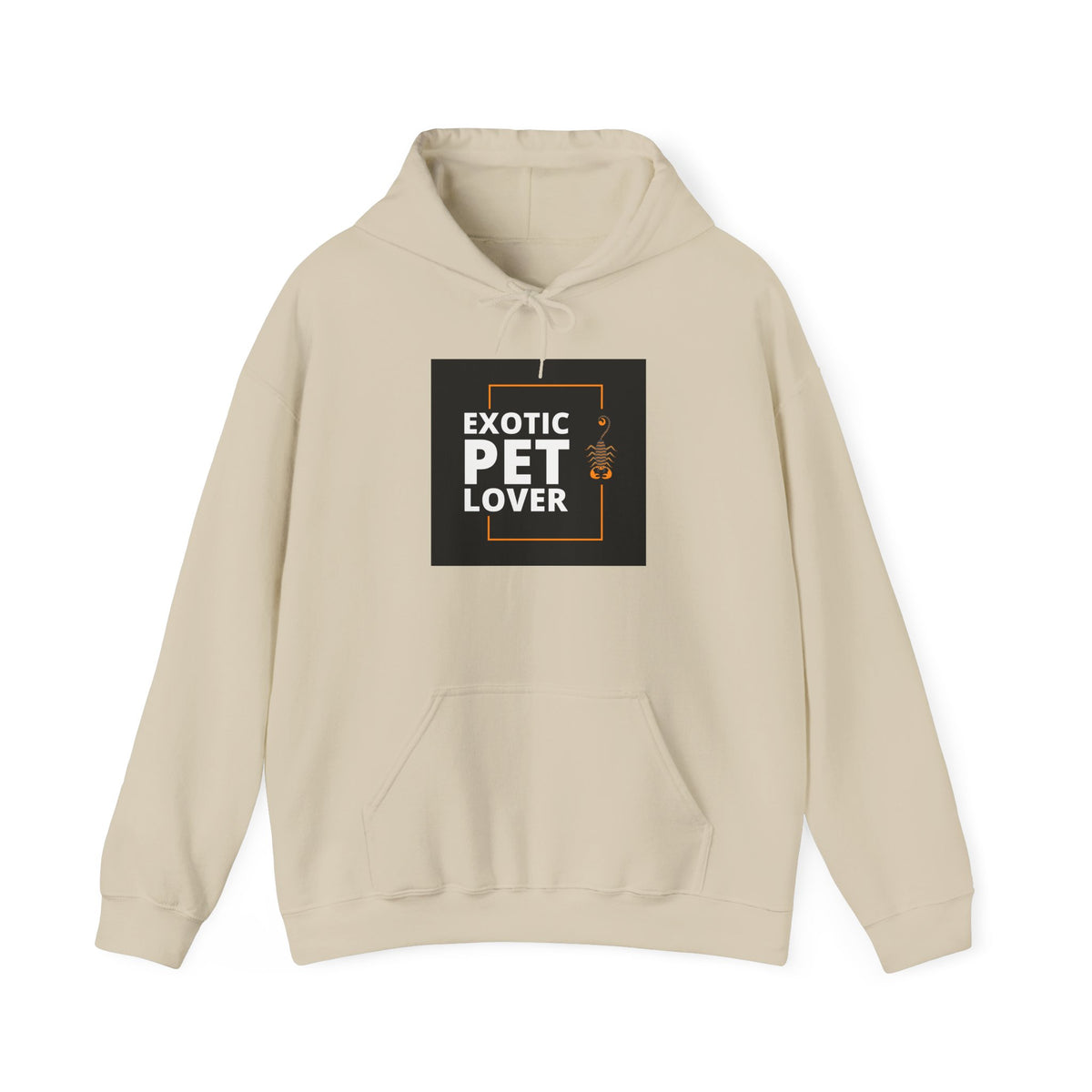 Exotic Pet Lover Hoodie — Graphic Pullover for Reptile & Small Animal Owners