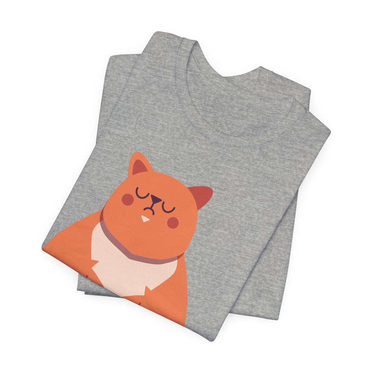 Meditating Cat T-Shirt — Cute Zen Cat Graphic Tee