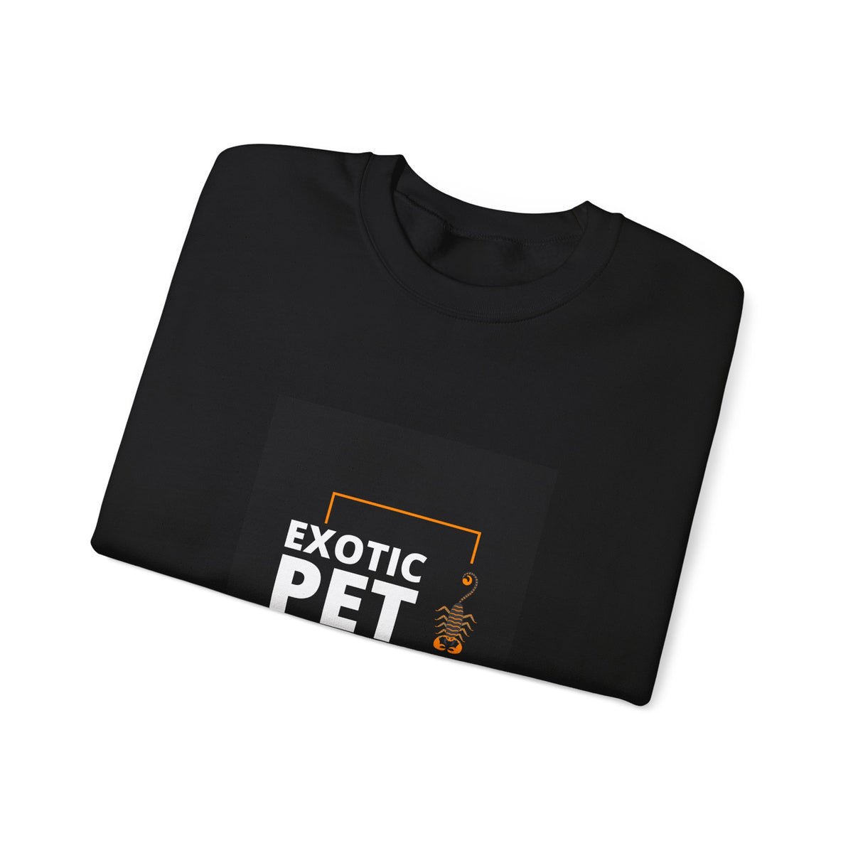 Exotic Pet Lover Sweatshirt — Bold Graphic Crewneck for Reptile & Bird Owners