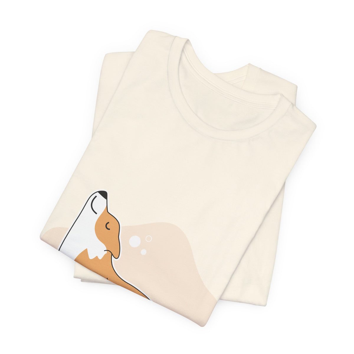 Corgi Yoga T-Shirt — Cute Corgi Stretch Graphic Tee