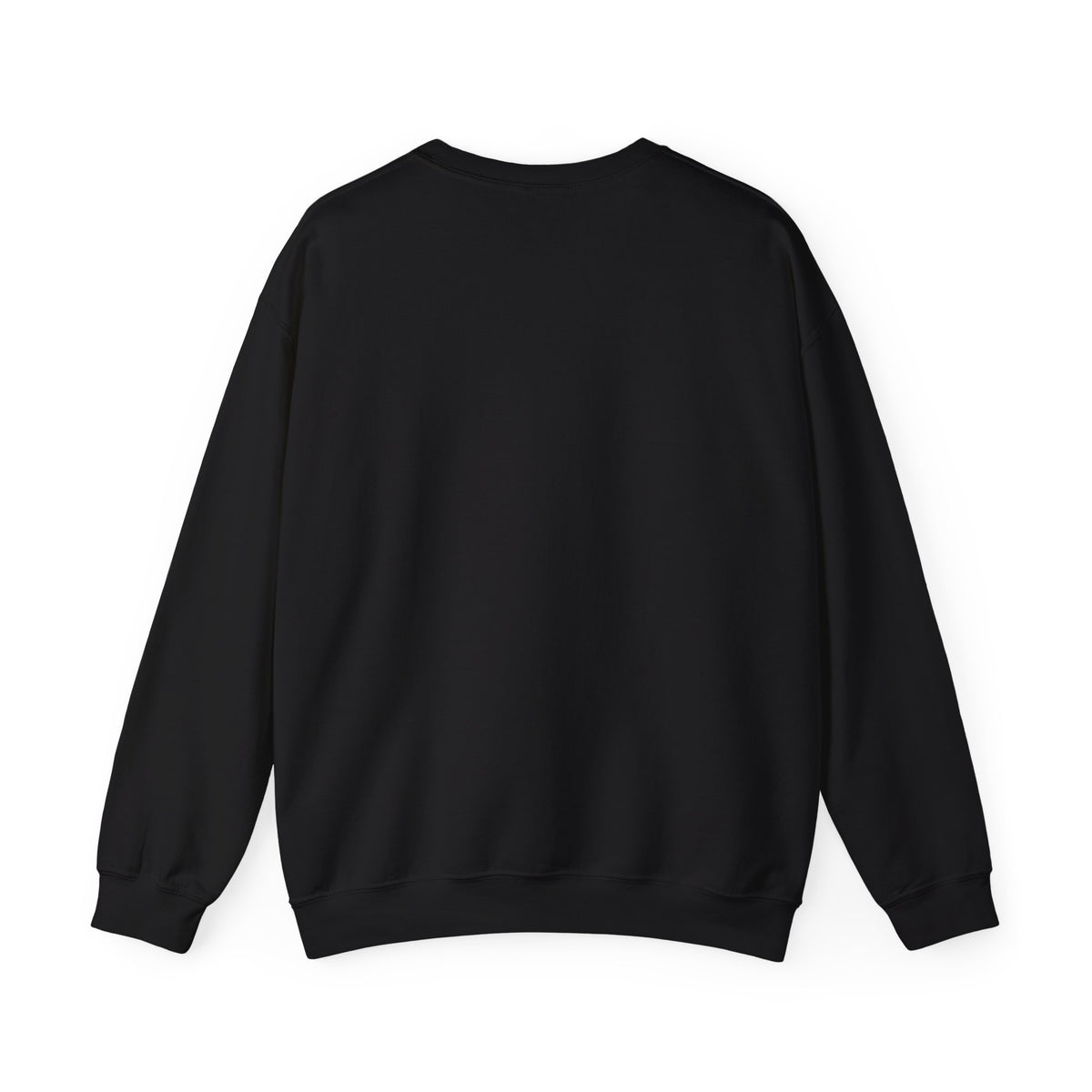 Crewneck Sweatshirt — "no more dogs no, more dogs" Punctuation Matters Graphic