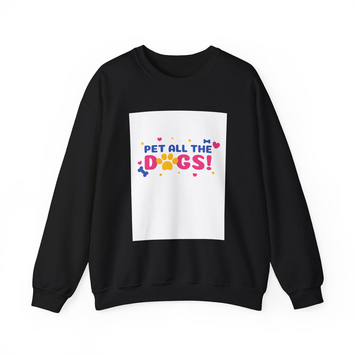 Pet All the Dogs! Crewneck Sweatshirt – Cute Dog Lover Pullover