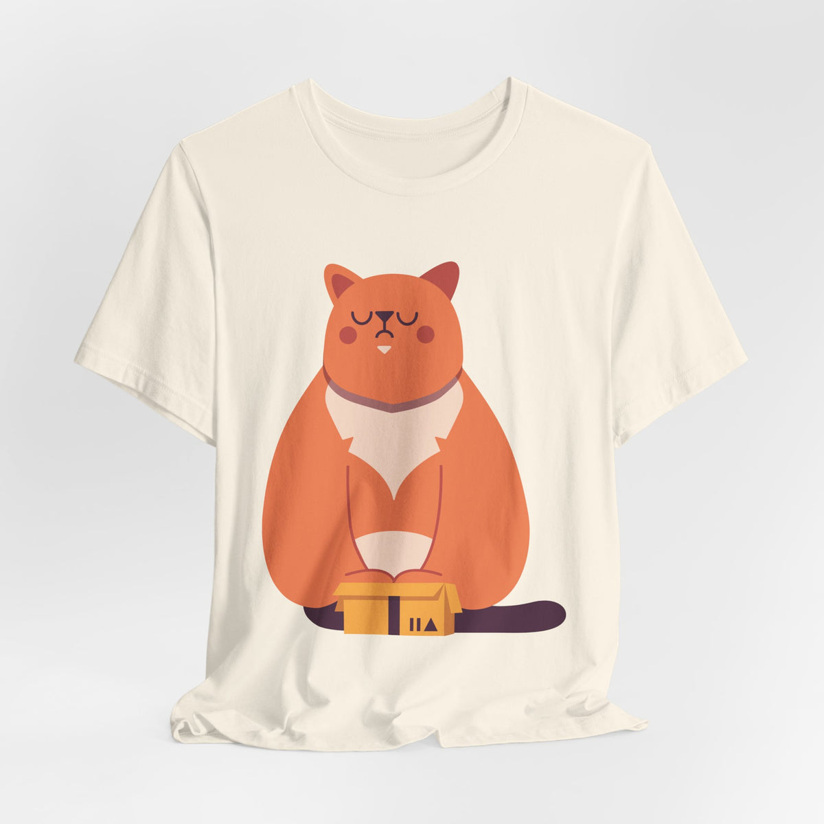 Meditating Cat T-Shirt — Cute Zen Cat Graphic Tee