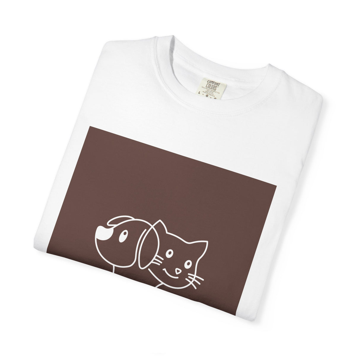 Cat & Dog Best Friend T-Shirt — "My Best Friend Has Paws" Graphic Tee