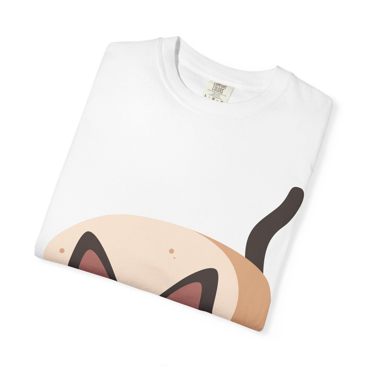 Cute Cat in Toast T-Shirt — Playful Kawaii Cat Graphic Tee