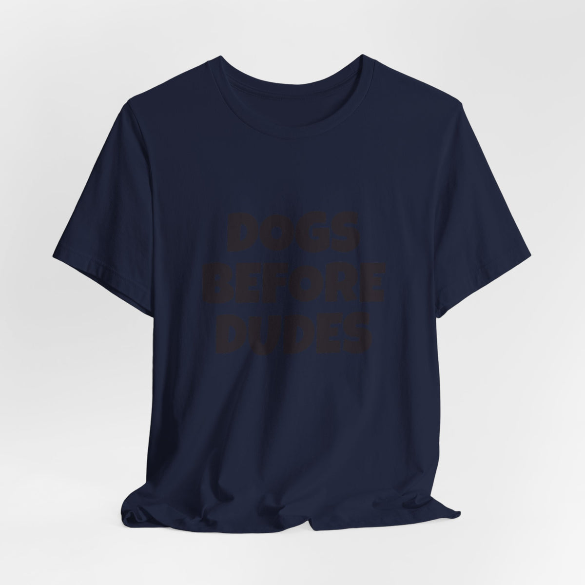Dogs Before Dudes T-Shirt — Funny Dog Lover Tee