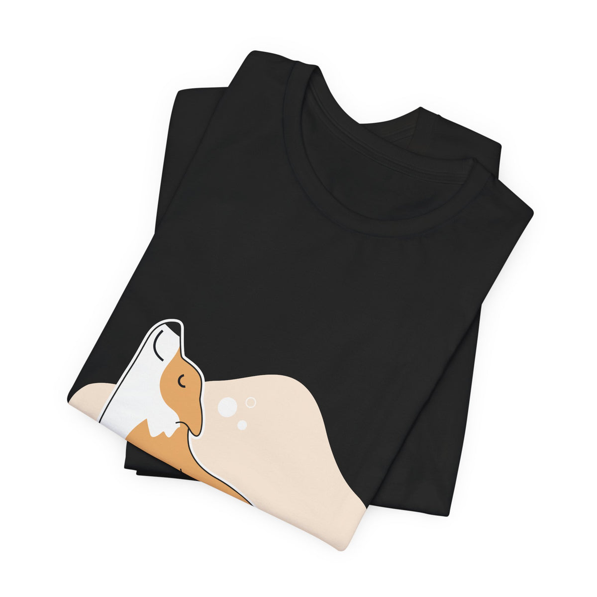 Corgi Yoga T-Shirt — Cute Corgi Stretch Graphic Tee