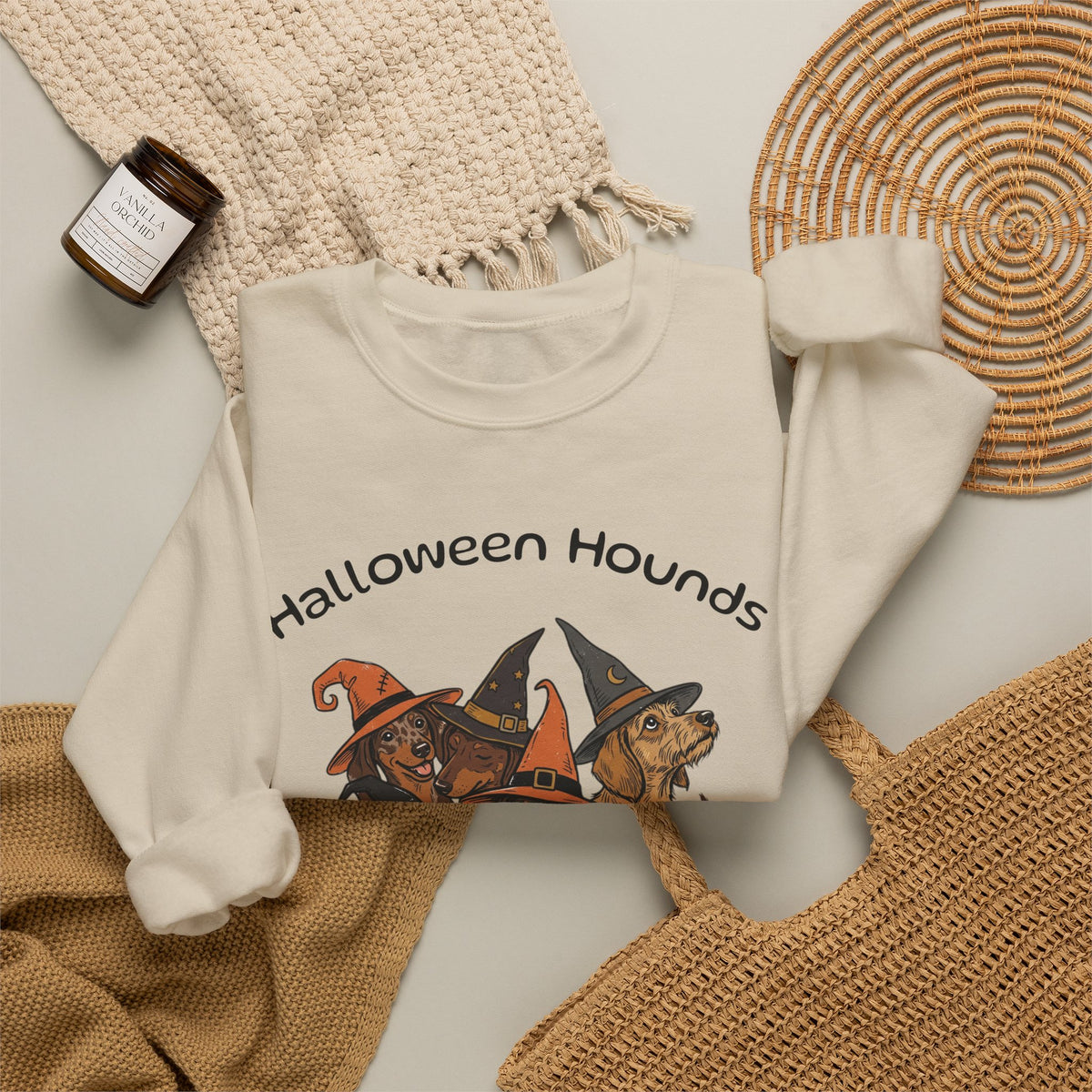 Halloween Hounds Crewneck Sweatshirt