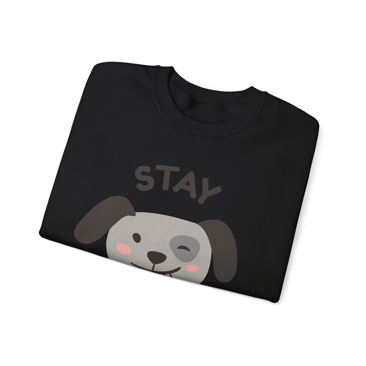 Stay Pawsitive Dog Crewneck Sweatshirt