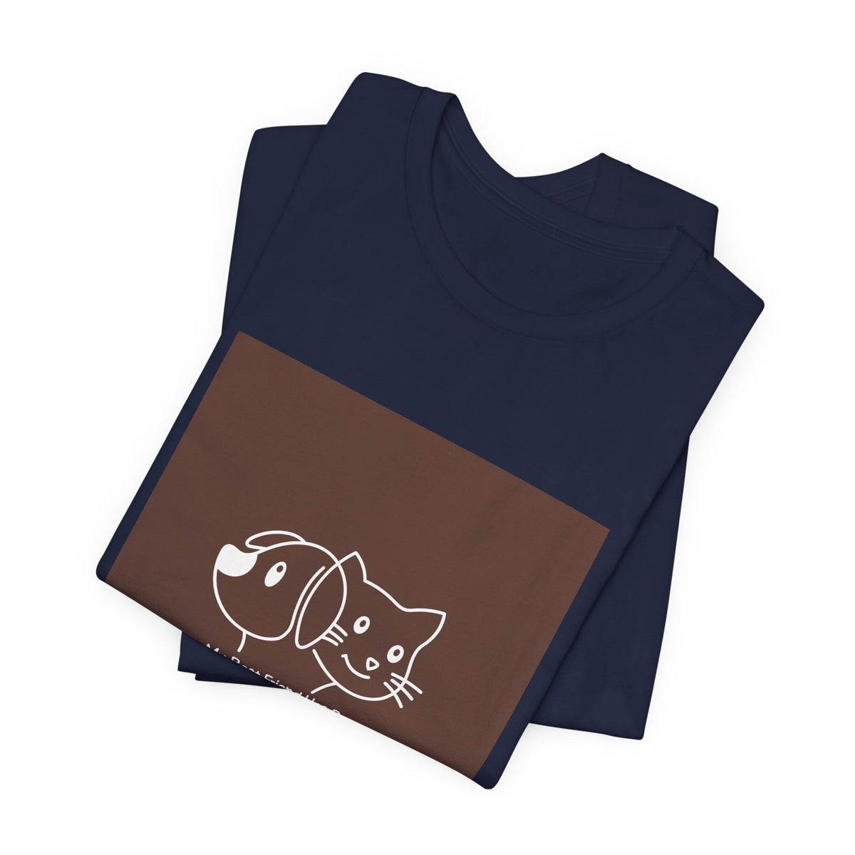 Pet Friends T-Shirt — "My Best Friend Has Paws" Cute Dog & Cat Tee
