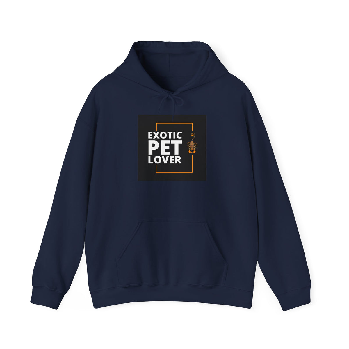 Exotic Pet Lover Hoodie — Graphic Pullover for Reptile & Small Animal Owners