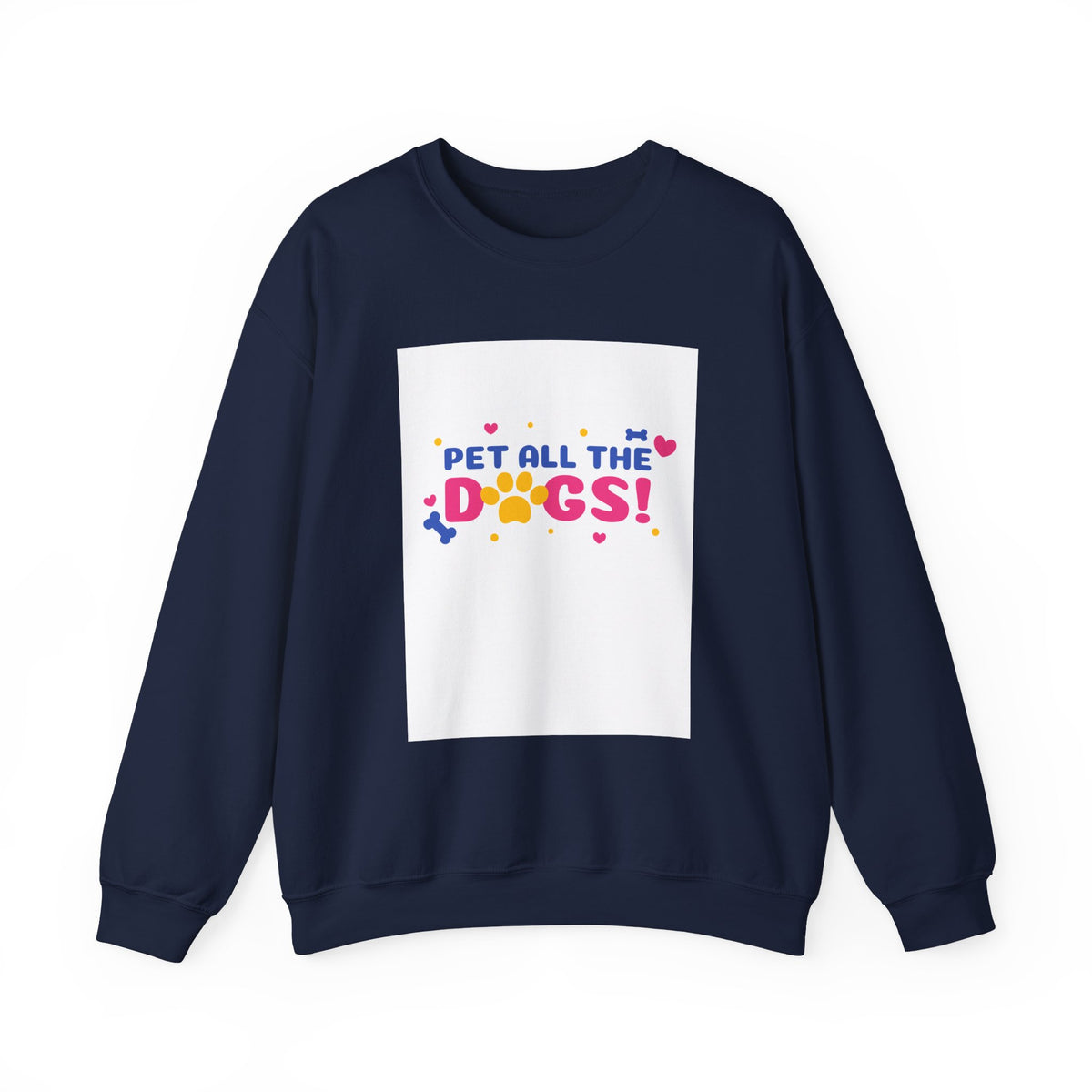 Pet All the Dogs! Crewneck Sweatshirt – Cute Dog Lover Pullover