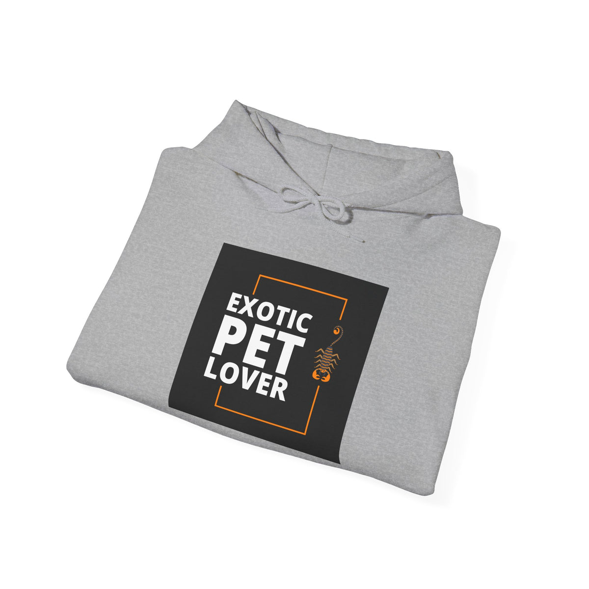 Exotic Pet Lover Hoodie — Graphic Pullover for Reptile & Small Animal Owners