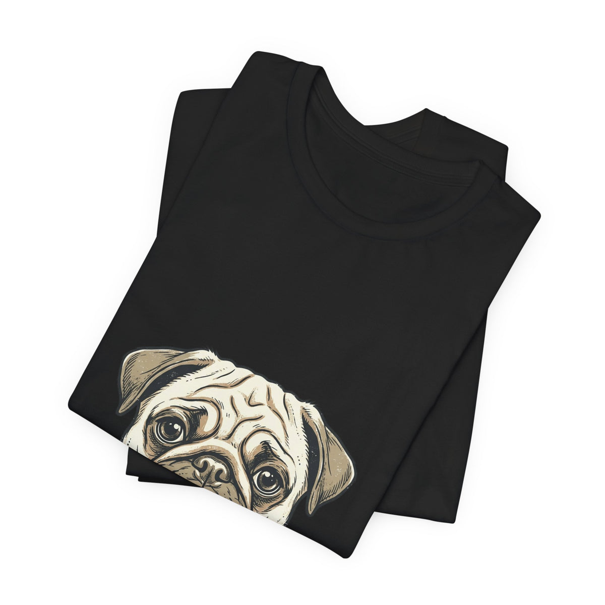 Pug Love Tee — Cute Pug Face Graphic T-Shirt