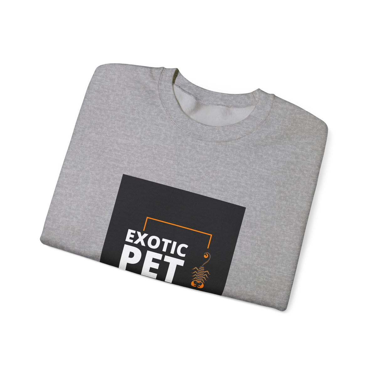 Exotic Pet Lover Sweatshirt — Bold Graphic Crewneck for Reptile & Bird Owners
