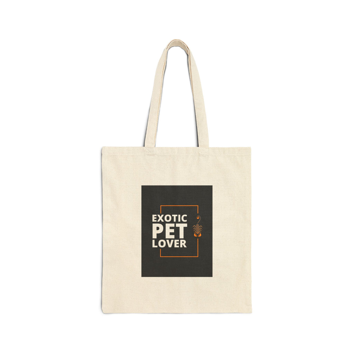 Exotic Pet Lover Canvas Tote Bag