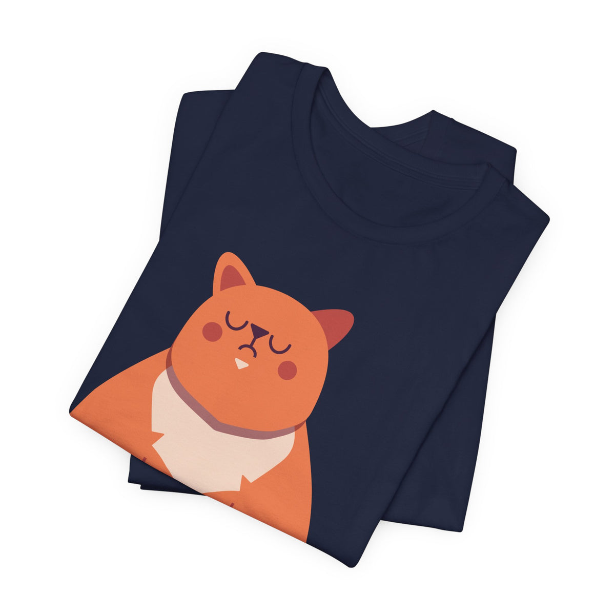 Meditating Cat T-Shirt — Cute Zen Cat Graphic Tee
