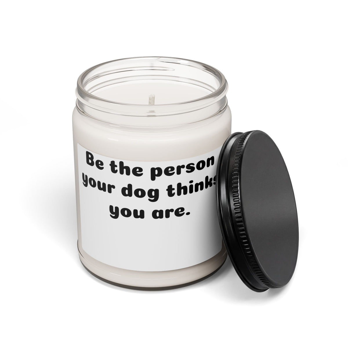 Soy Candle – "Be the Person Your Dog Thinks You Are" Scented 9oz