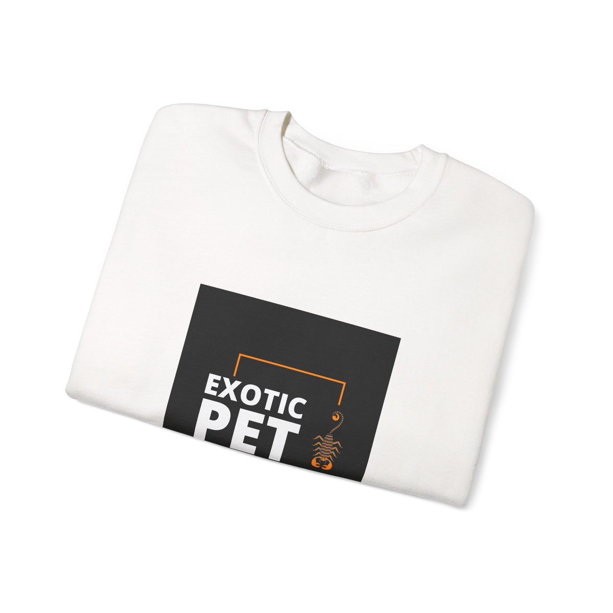 Exotic Pet Lover Sweatshirt — Bold Graphic Crewneck for Reptile & Bird Owners