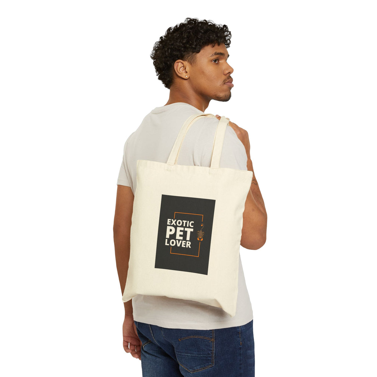 Exotic Pet Lover Canvas Tote Bag