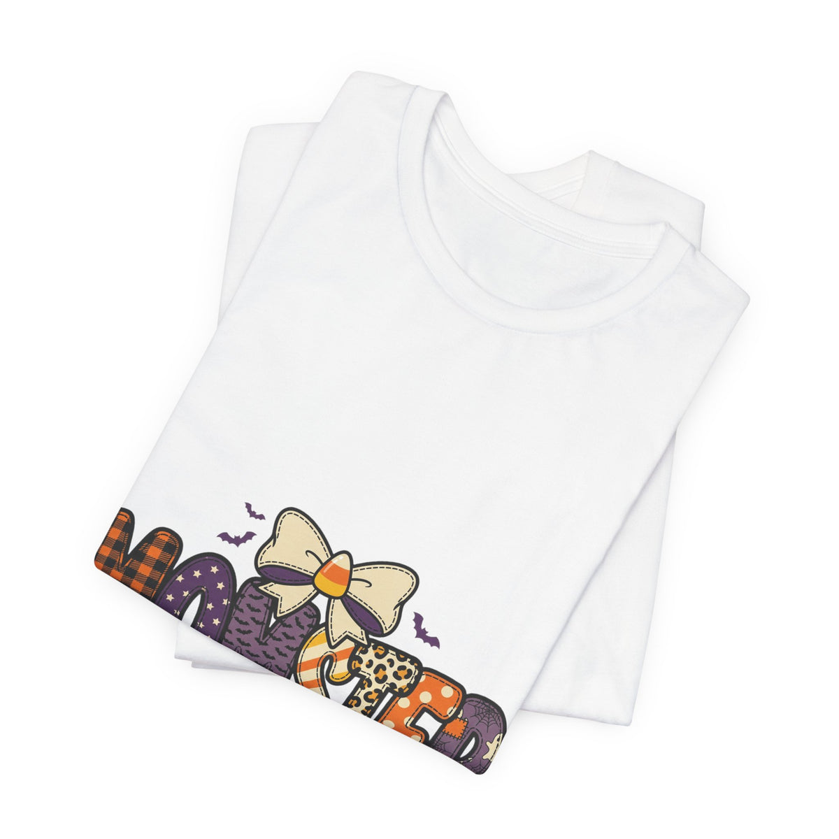 Momster Halloween Graphic Tee | Mom Halloween Shirt, Spooky Plaid Lettering