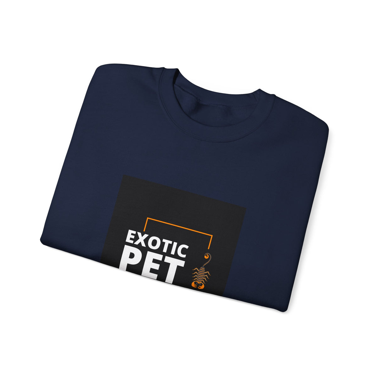 Exotic Pet Lover Sweatshirt — Bold Graphic Crewneck for Reptile & Bird Owners