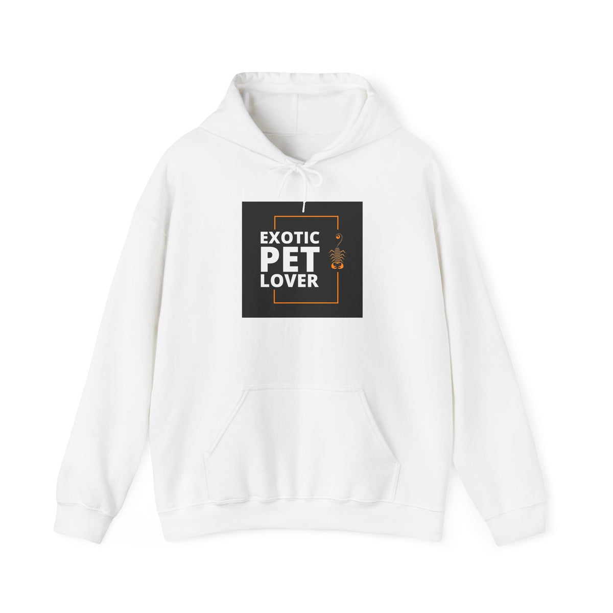 Exotic Pet Lover Hoodie — Graphic Pullover for Reptile & Small Animal Owners