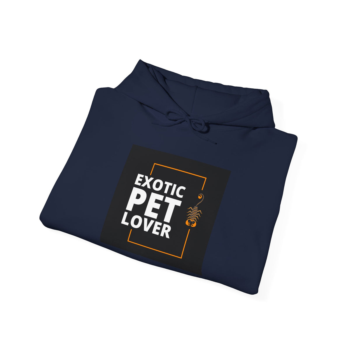 Exotic Pet Lover Hoodie — Graphic Pullover for Reptile & Small Animal Owners