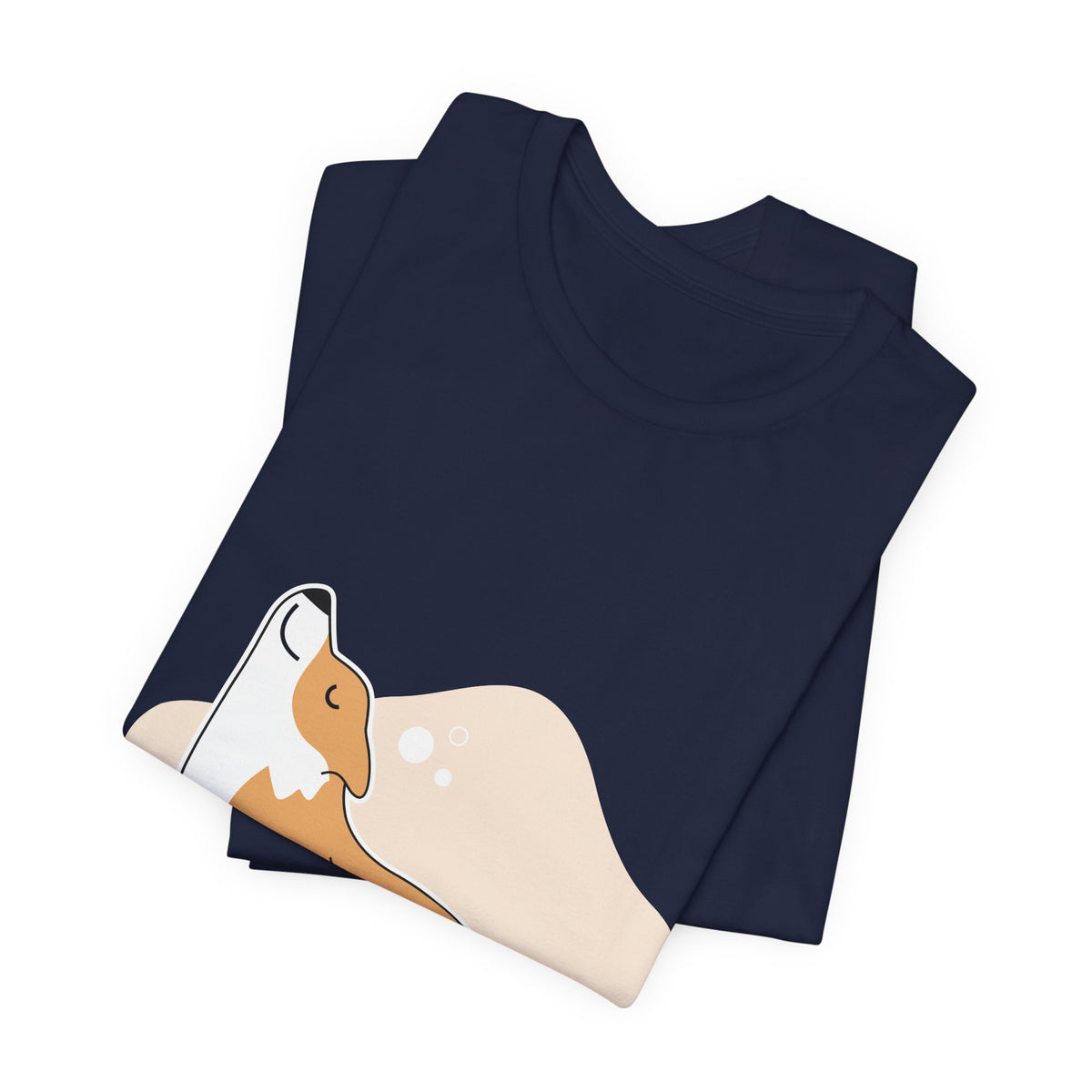 Corgi Yoga T-Shirt — Cute Corgi Stretch Graphic Tee