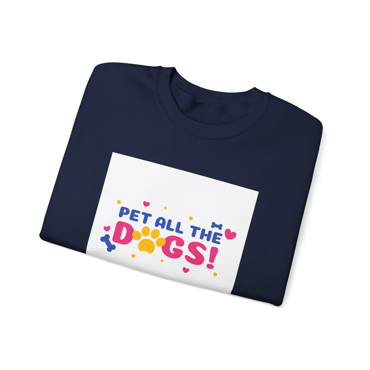 Pet All the Dogs! Crewneck Sweatshirt – Cute Dog Lover Pullover