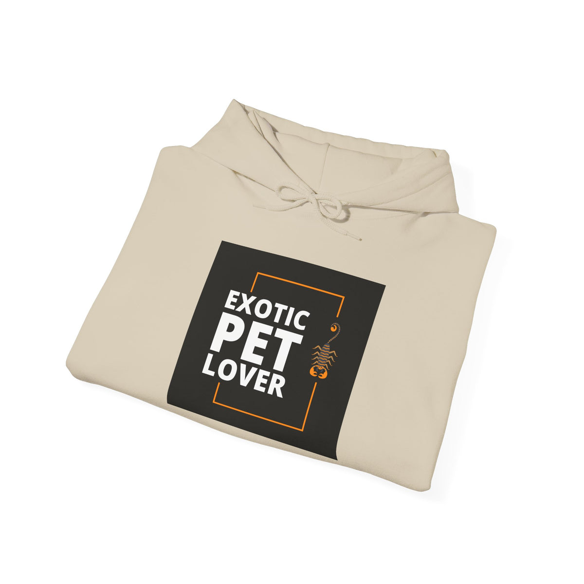 Exotic Pet Lover Hoodie — Graphic Pullover for Reptile & Small Animal Owners