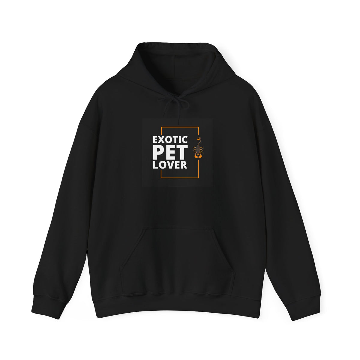Exotic Pet Lover Hoodie — Graphic Pullover for Reptile & Small Animal Owners