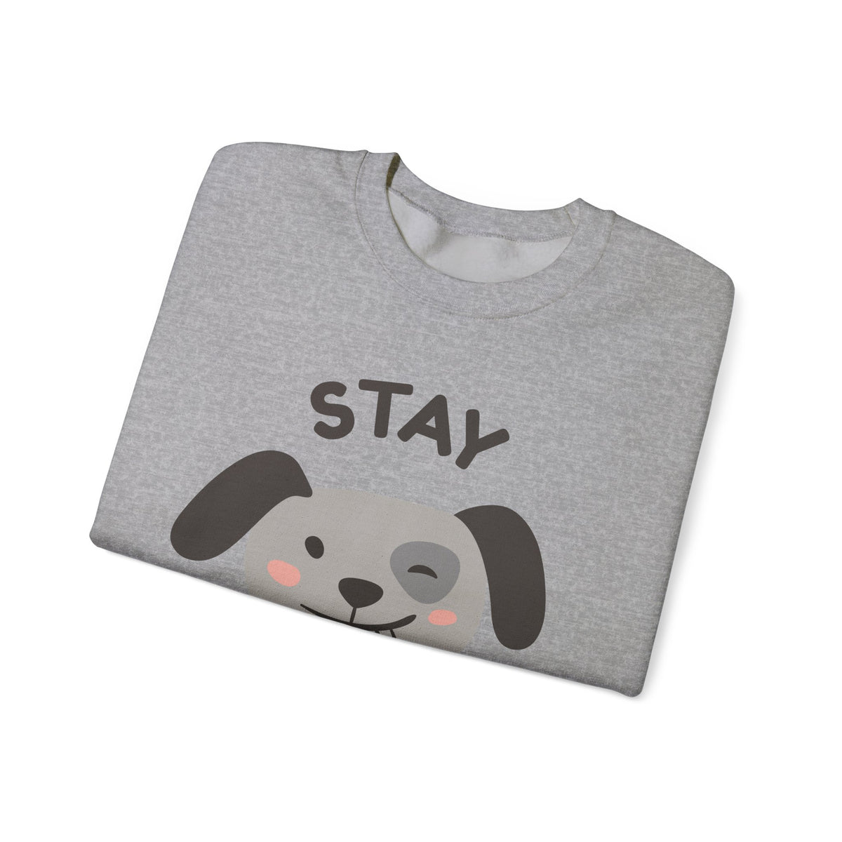 Stay Pawsitive Dog Crewneck Sweatshirt