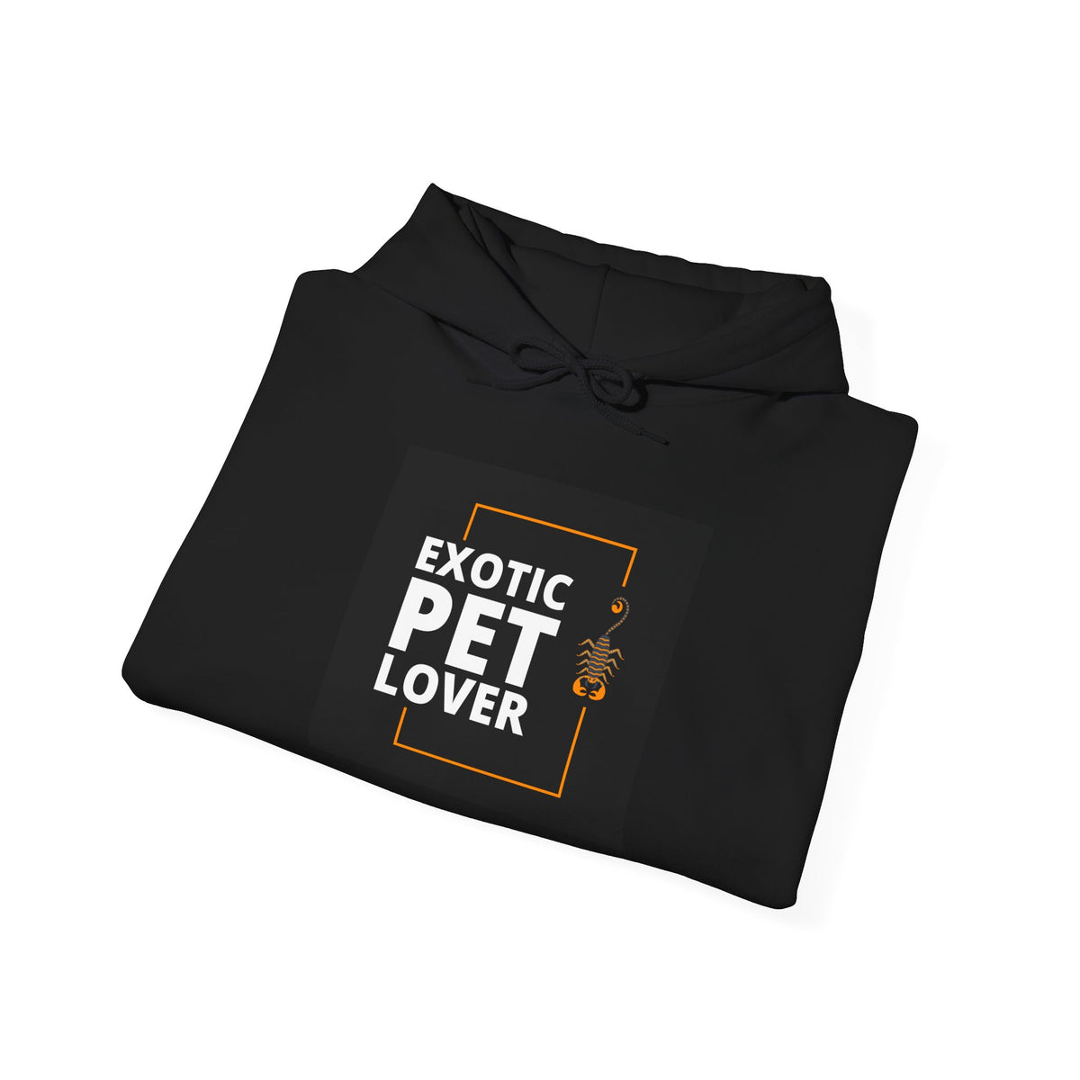 Exotic Pet Lover Hoodie — Graphic Pullover for Reptile & Small Animal Owners