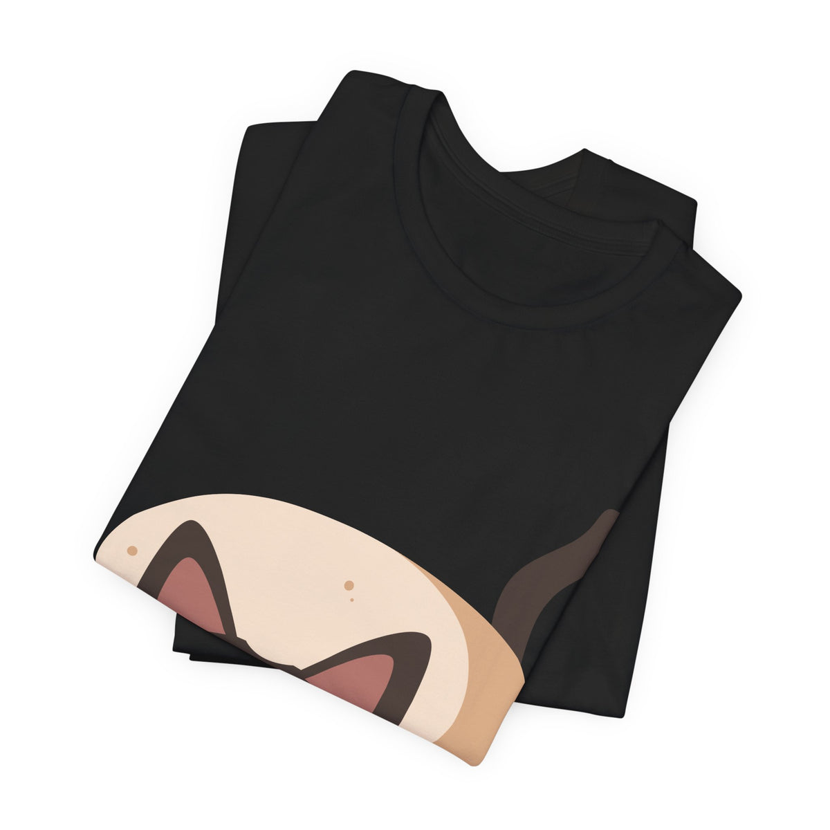 Cat in Toast T‑Shirt – Cute Black Cat Foodie Tee