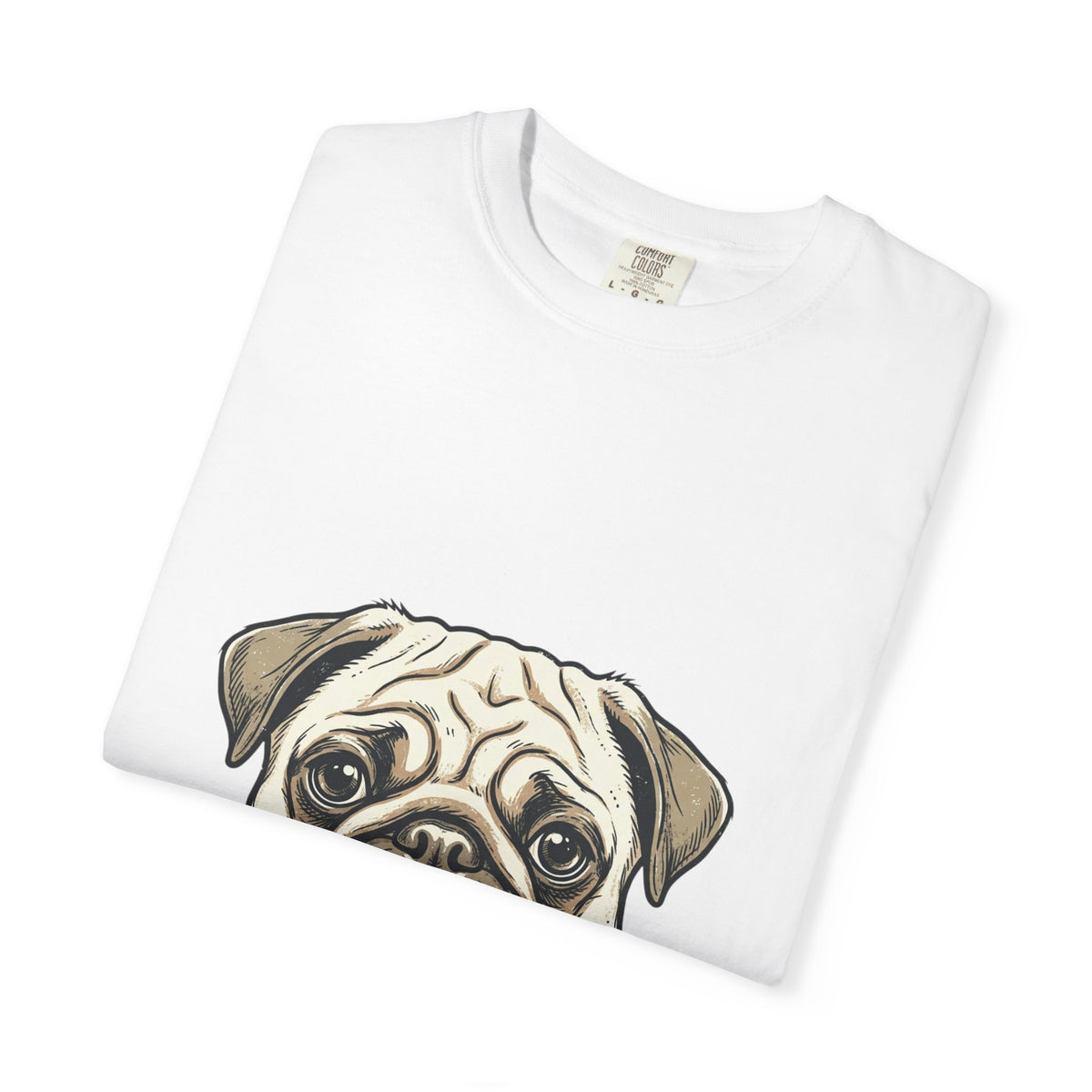 Pug Love T‑Shirt — Cute Pug Face Graphic Tee for Dog Lovers
