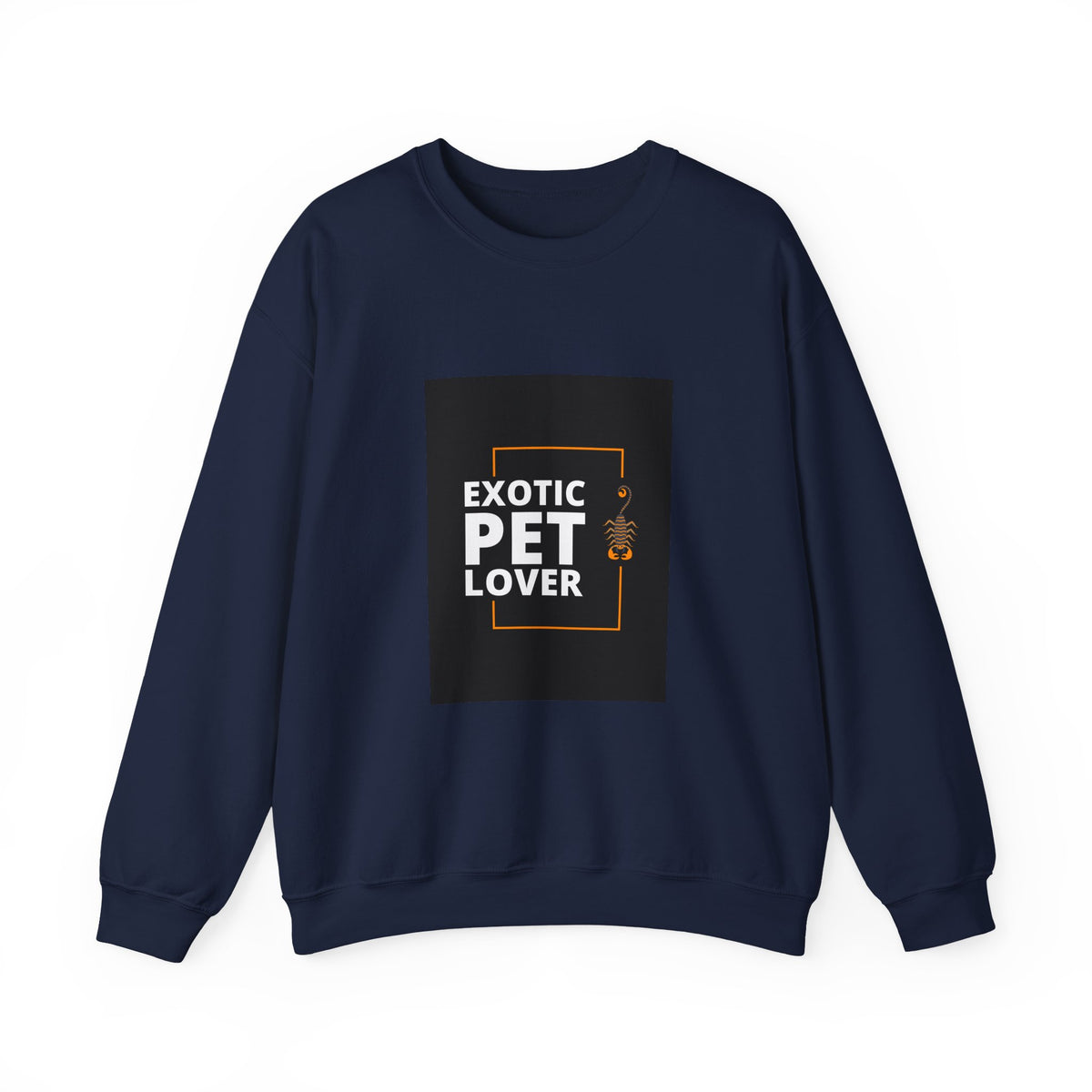 Exotic Pet Lover Sweatshirt — Bold Graphic Crewneck for Reptile & Bird Owners