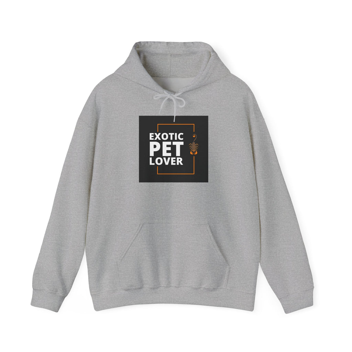 Exotic Pet Lover Hoodie — Graphic Pullover for Reptile & Small Animal Owners