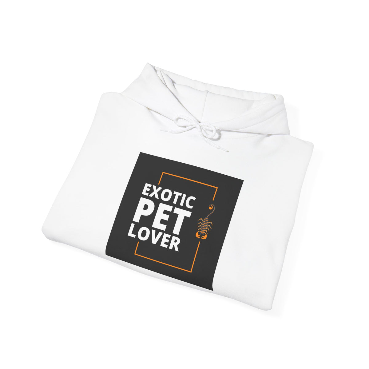 Exotic Pet Lover Hoodie — Graphic Pullover for Reptile & Small Animal Owners