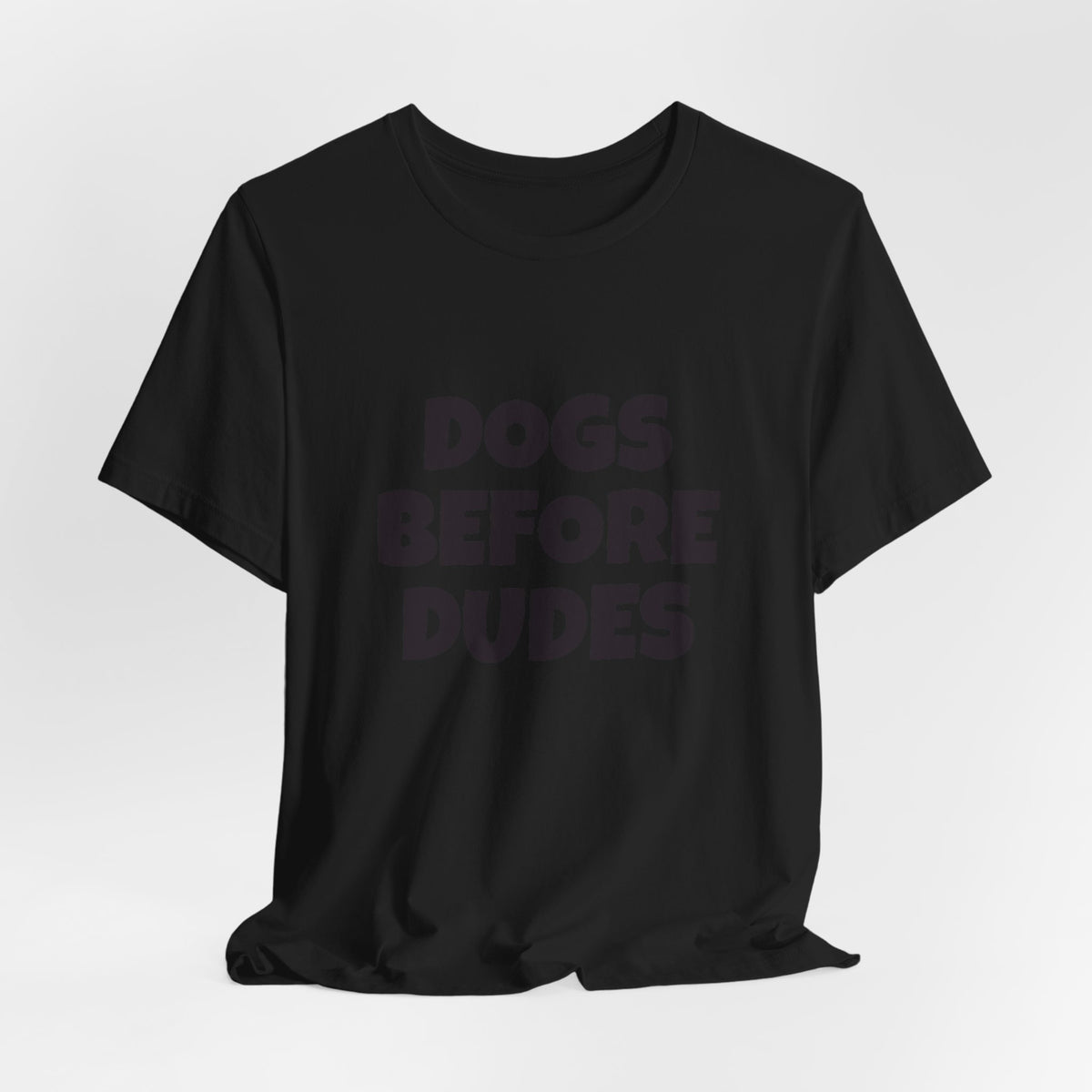 Dogs Before Dudes T-Shirt — Funny Dog Lover Tee